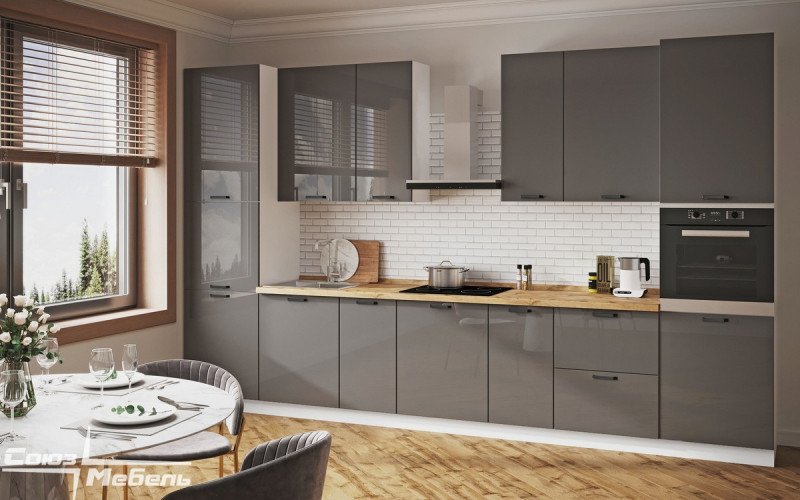 Кухня Модерн - длина 3,82 м