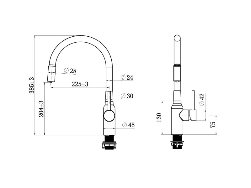 Смеситель Longran Sprint logic LM219A