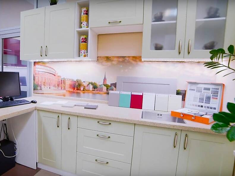 Кухня Базис Nicole 2,4 метра Кухня Базис Nicole 2,4 метра