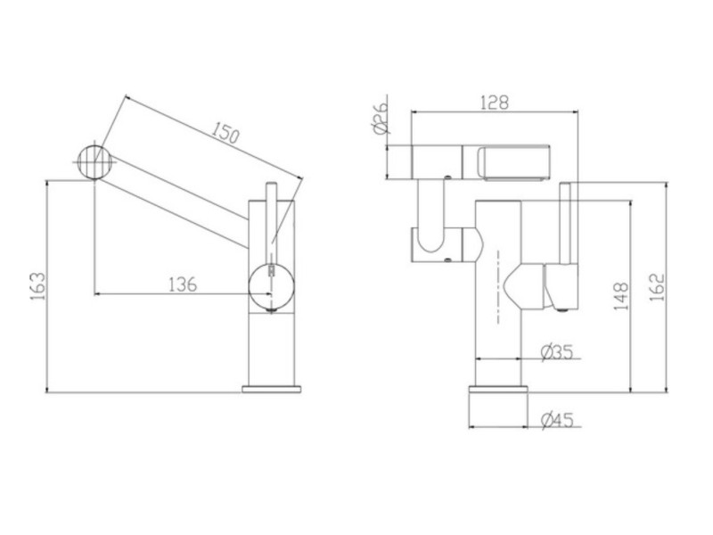 Смеситель Longran Techno LM1111 Смеситель Longran Techno LM1111