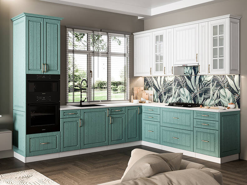 Кухня Лондон - длина 3 м, ширина 2,4 м