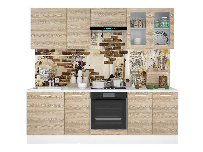 Кухня Оптима - длина 2,4 м