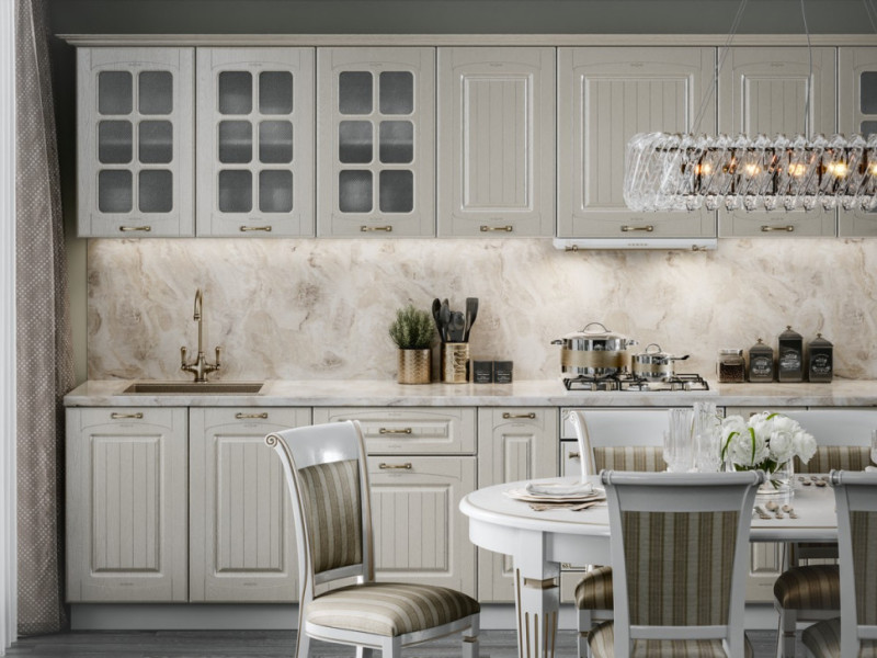 Кухня Кантри Прованс - длина 3,1 м