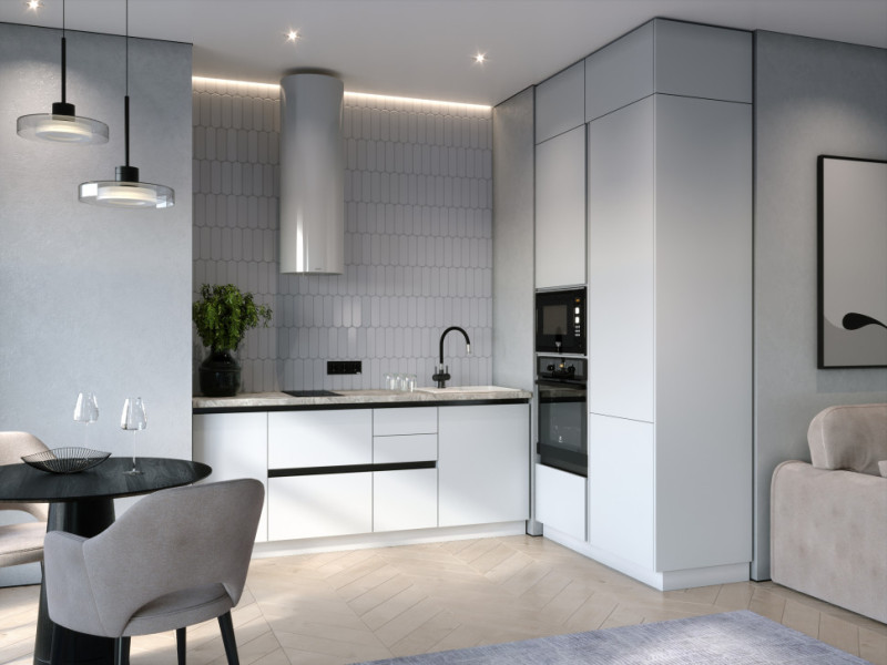 Кухня Эстетик - длина 2 м, ширина 1,2 м