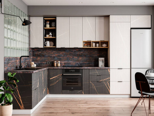 Кухня Монца - длина 3,6 м, ширина 2,4 м