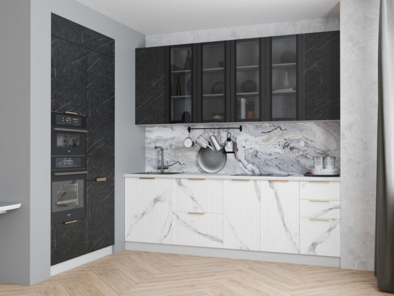 Кухня Монца - длина 2,4 м, ширина 1,2 м