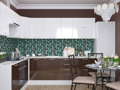 Кухня Люкс - длина 2,9 м, ширина 2,1 м