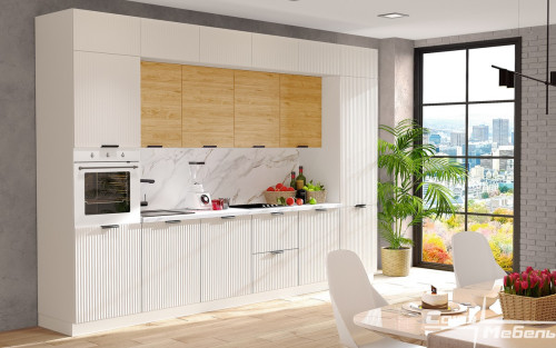 Кухня Вельвет - длина 3,6 м