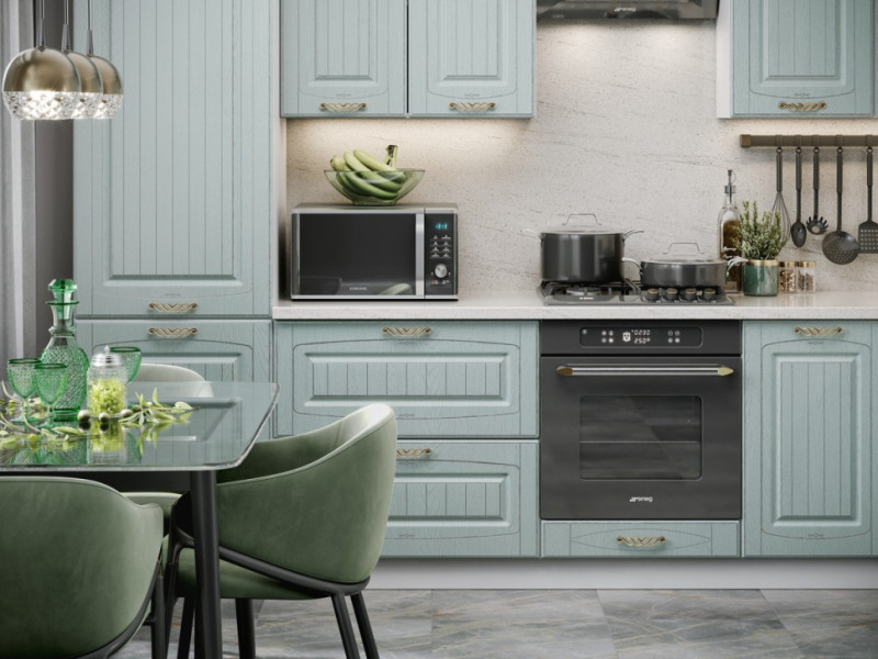 Кухня Кантри Прованс - длина 3 м, ширина 1,8 м