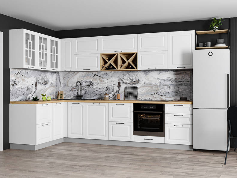 Кухня Гарда - длина 4,1 м, ширина 1,5 м