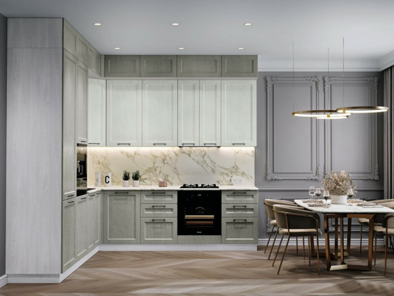 Кухня Квадро - длина 2,5 м, ширина 2,6 м