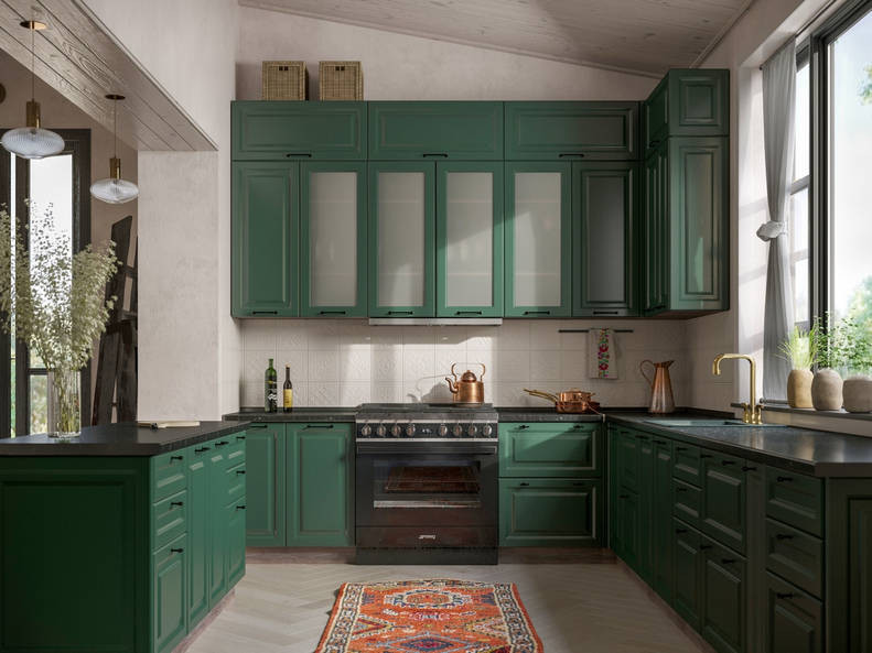 Кухня Ницца Royal - длина 3,56 м, ширина 2,6 м