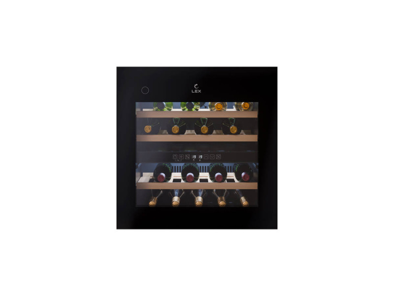 Винный шкаф встраиваемый LWD6036BL dual zone PP