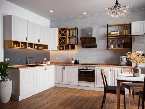 Кухня Империя - длина 4 м, ширина 2,42 м