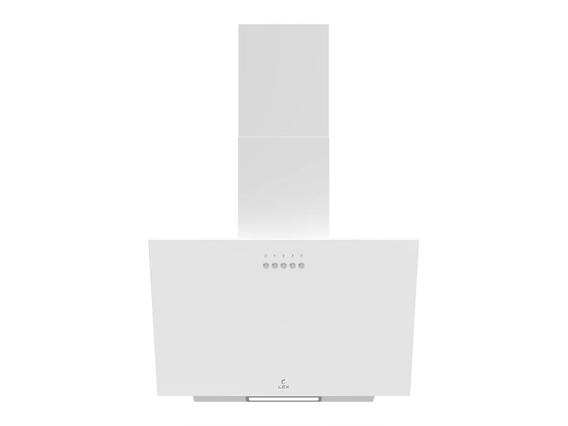 Вытяжка кухонная наклонная MOZA 450 WHITE Вытяжка кухонная наклонная MOZA 450 WHITE