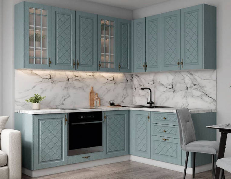 Кухня Гранд - длина 2,2 м, ширина 1,8 м