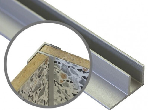 Планка угловая для стеновой панели 5 мм.