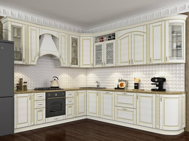 Кухня Ника - длина 3,22 м, ширина 3,15 м