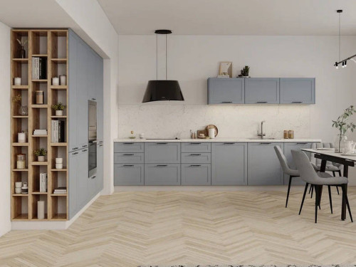 Кухня Перо - длина 3,3 м, ширина 2,4 м