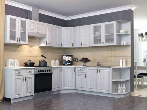 Кухня Империя - длина 2,45 м, ширина 2,05 м