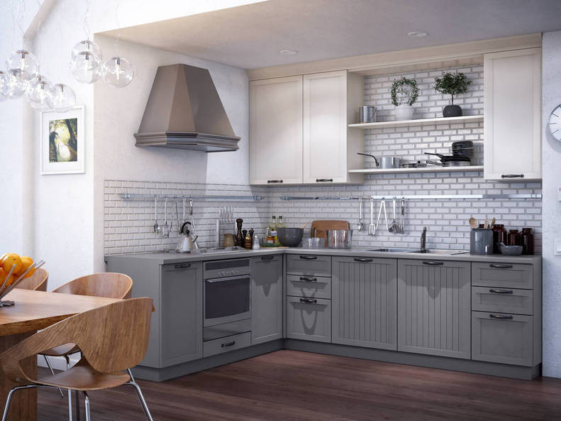 Кухня Портофино - длина 2,8 м, ширина 2,1 м