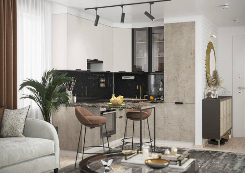 Кухня NORD - длина 3,1 м