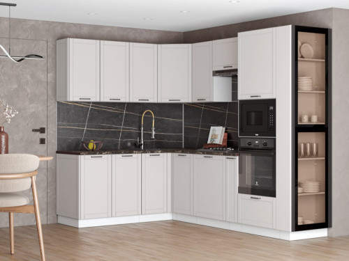 Кухня Диада - длина 2,4 м, ширина 1,8 м