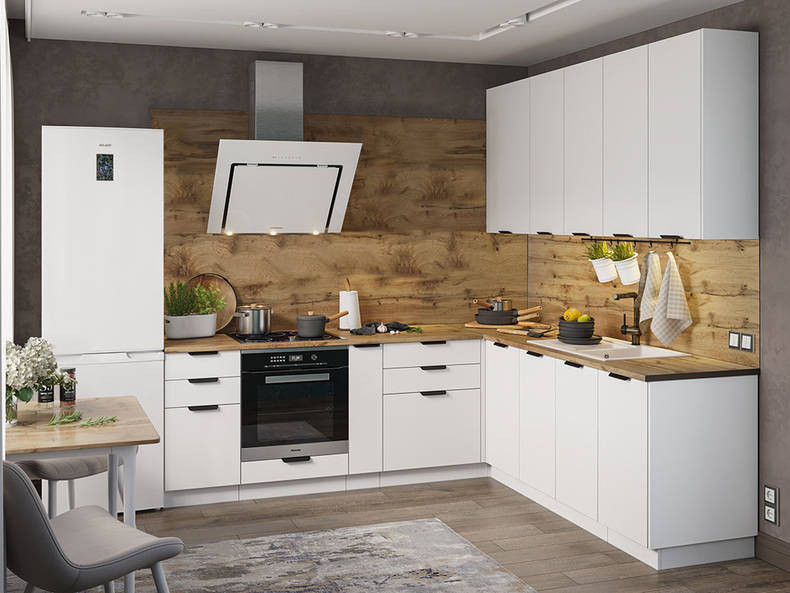 Кухня NORD - длина 2,4 м, ширина 2,22 м