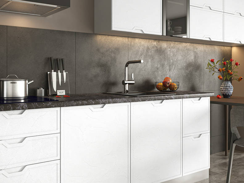 Кухня Арка — длина 3,4 м ширина 2,8 м