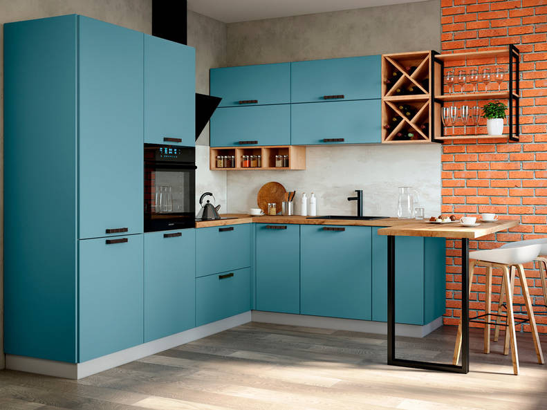 Кухня Ройс - длина 2,6 м, ширина 2 м