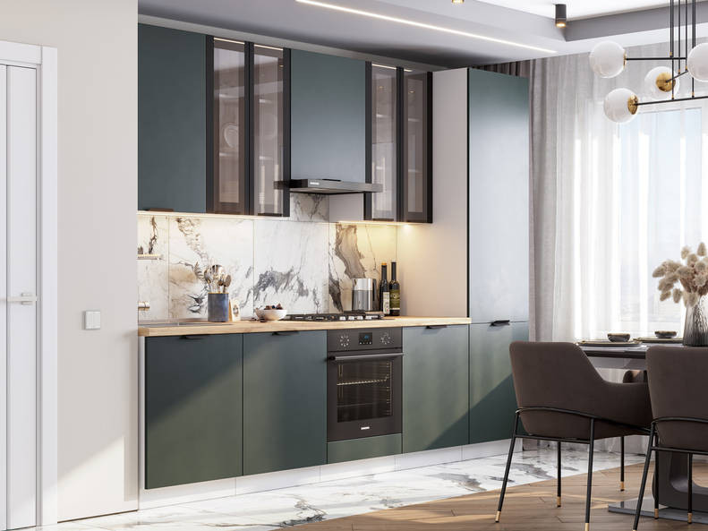 Модульная кухня Норд — длина 3 м