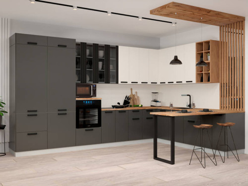 Кухня Ройс - длина 3,9 м, ширина 2,6 м