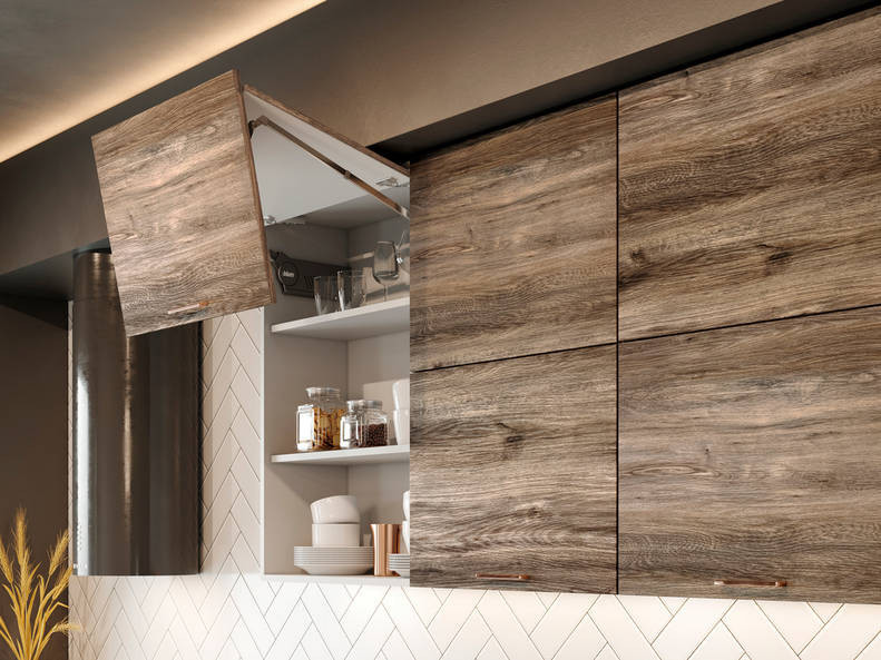 Кухня Лофт - длина 5 м