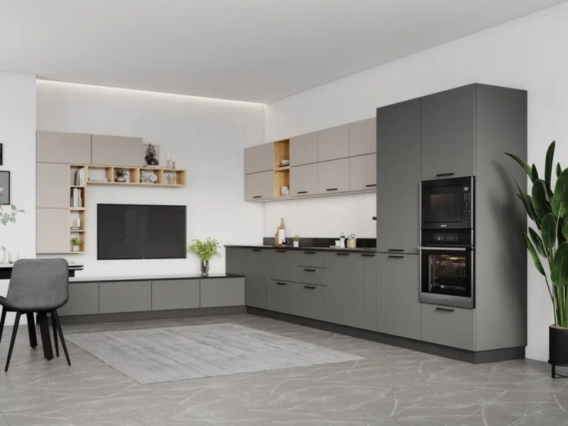 Кухня Виано - длина 4 м, ширина 3 м